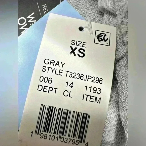 Women's Gray Wide Leg Drawstring Waist Pants  Gray Size XSmall Grayson Threads - Picture 8 of 9